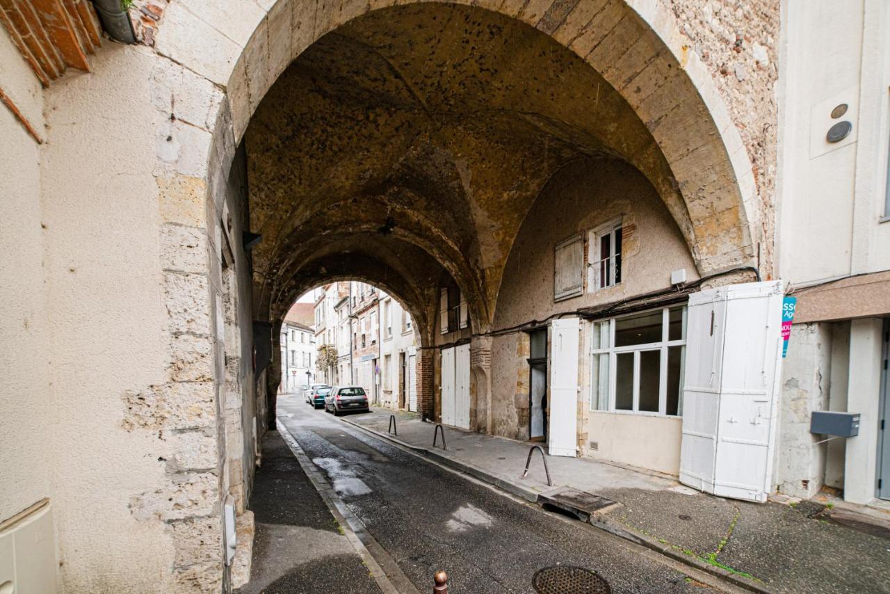 Centre Historique - Cour Privee - Arrivee Autonome Apartment Agen Exterior foto